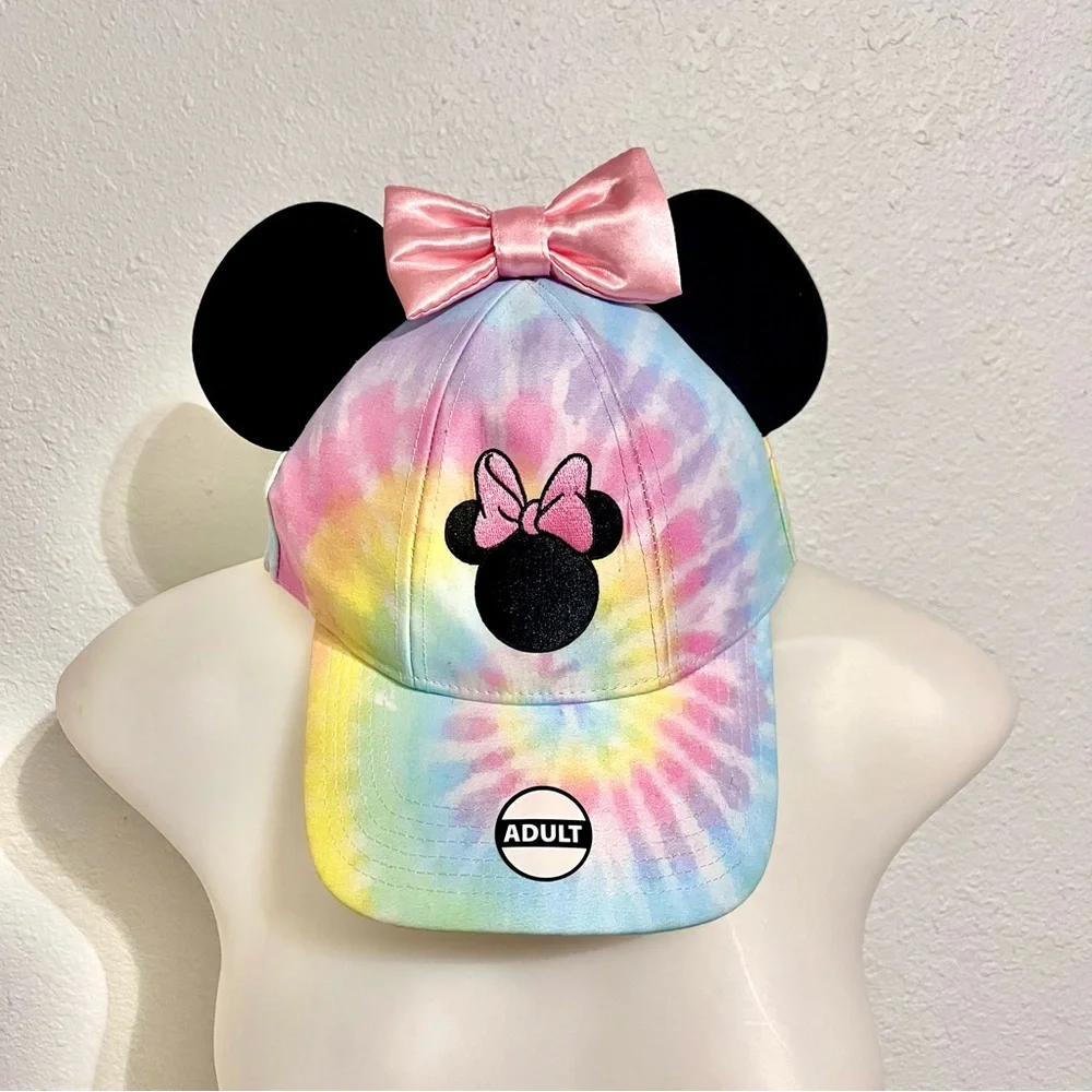 Disney Adult Minnie Sassy Bow Tie Dye Ear Hat